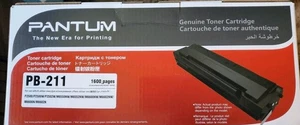 Cartucho de tóner negro genuino Pantum PB-211 OEM nuevo sellado - Imagen 1 de 2
