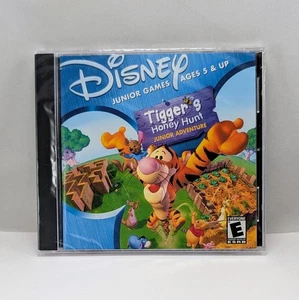 Tigger's Honey Hunt Junior Adventure Disney Pooh 2000 PC CD ROM New Sealed - Picture 1 of 5