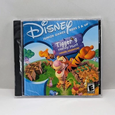 Tigger's Honey Hunt Junior Adventure Disney Pooh 2000 PC CD ROM New Sealed - Image 1 of 4