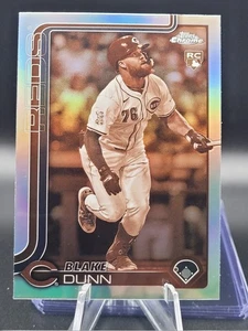 2025 Topps Chrome Sepia Refractor Blake Dunn #161 RC Reds - Picture 1 of 2