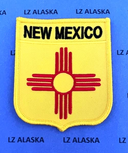 BESTICKTER NEUER MEXIKO STAATSFLAGGE SCHILD PATCH - Bild 1 von 3