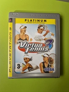 Virtua Tennis 3 • PS3 • Sony Playstation 3 Game Platinum - Picture 1 of 4