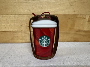ADORNO TAZA STARBUCKS HOLIDAY 2014 ROJO ACEBO BAYAS - NUEVO - Imagen 1 de 4