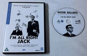DVD ~ I'M ALL RIGHT JACK Peter Sellers, Terry-Thomas 1959 ~ Region 2 - Picture 1 of 2