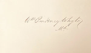 William P Whyte Governor of Maryland & Senator United States - Picture 1 of 1