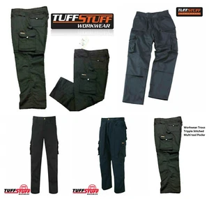Cargo Combat Arbeitshose Kniepolster strapazierfähig Regular Stuff Fit Overall alle Größen - Bild 1 von 8