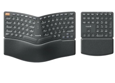 ProtoArc Wireless Ergonomic Keyboard, EK04 2.4GHz Wireless Ergo Keyboard Black - Image 1 of 4