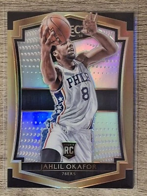 2015-16 Panini Select Premier Jahlil Okafor RC Rookie Silver Prizm #164 Foto 1 de 2
