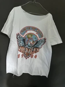 Van Halen 1984 Music Tour Rock Band 80s Vintage Tour Of The World T-Shirt XL - Bild 1 von 6