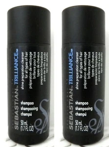 Sebastian Trilliance Shampoo For All Hair Travel Size 1.7oz **2-Pack** NEW - Picture 1 of 1