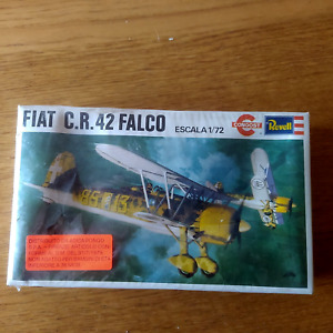 FIAT Cr 32 "Falco" REVELL H-648 vintage box 1/72 (leggi descrizione)