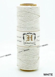 0.5MM Polished Hemp Twine Hemptique Cord Variegated Macrame String 10lbs - 205FT - Picture 1 of 29