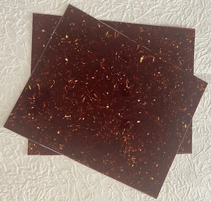 New Great-For Blank Acoustic Self Adhesive Material Sheet Guitar Pickguard Brown - Picture 1 of 2