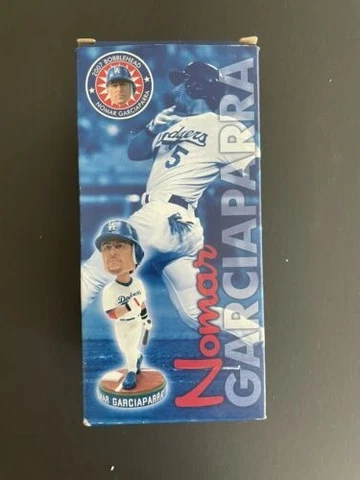 Los Angeles Dodgers Nomar Garciaparra Bobblehead 2013 SGA New In Box Cover