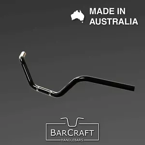 WESTERN BAR | 7/8" BLACK | Street 500 Triumph Yamaha Suzuki Honda 250 Handlebars - Picture 1 of 9