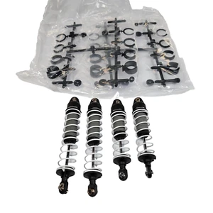 Fits Traxxas Rustler BL-2s 2wd Front Rear Shocks w Springs & Spacers XL-5 VXL - Picture 1 of 6