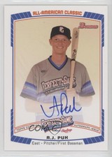 2013 Bowman Draft Perfect Game All-American Auto /199 AJ Puk #PG-AP Auto
