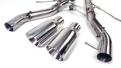 Silenciador de escape completo Catback para BMW E90 E92 335i Twin Turbo N54 07-13 Foto 1 de 4