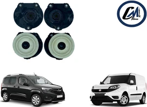 KIT 2 SUPPORTI AMMORTIZZATORI ANT. A MOLLA FIAT DOBLO CARGO / OPEL COMBO - Imagen 1 de 6