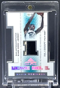 David Robinson 2001-02 Fleer Marquee We're Number One Jersey Patch Spurs HOF SSP - Picture 1 of 3