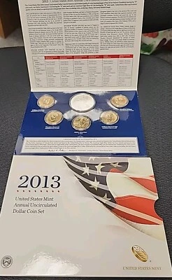 2013 U.S. MINT ANNUAL UNCIRCULATED DOLLAR COIN SET - Image 1 of 4