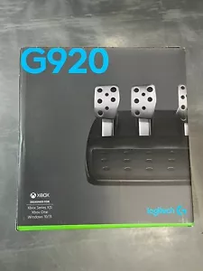 Logitech G920 Driving Force Racing Wheel & Pedals for Xbox Series X|S, Xbox New - Picture 1 of 10