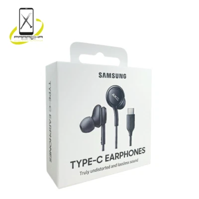 Original Samsung Kopfhörer AKG TYP C In-Ear Headset Galaxy S22 S23 S24 Schwarz - Bild 1 von 4