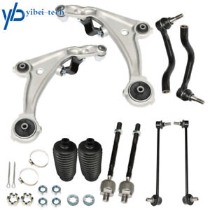 10× Lower Front Control Arms& Suspension Kit For 2007-12 Nissan Altima 2.5L 3.5L
