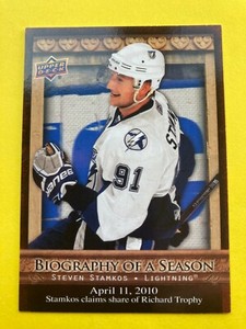 Steven Stamkos 2010-11 Upper Deck Biography of a Season #BOS4 Tampa Bay