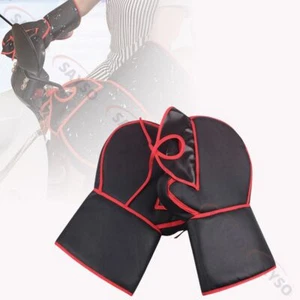 2PC Motorcycle Handlebar Muffs Winter Equipment Mitts Warmer Gloves Handle Cover - Picture 1 of 11