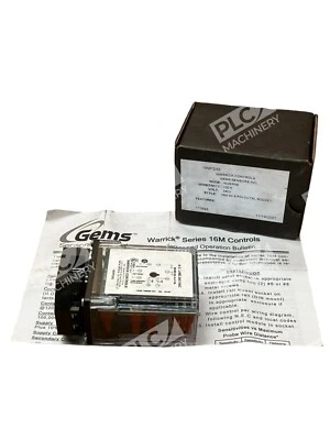 Warrick Controls 16MP2A0 Inverse Gems Sensors RB08-PC Relay - Image 1 of 4