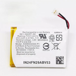 NOWY Oryginalny akumulator Garmin 361-00097-00 255mAH do smartwatcha GARMIN Fenix 5 5x - Zdjęcie 1 z 3