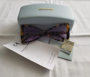 Karen Walker Extreme V 1801810 Triangle Tortoise Sunglasses w/Case New - Picture 1 of 7