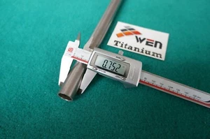 Grade 2 Titanrohr (0,75" x 0,059" x 40") Ti Rohr 3/4 Zoll Metall Rundrohr - Bild 1 von 5