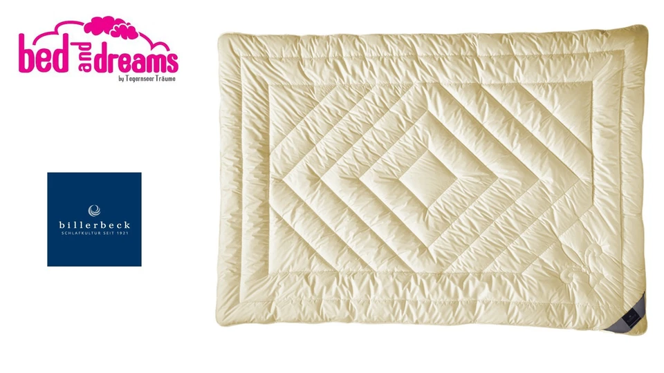 Billerbeck Concerto 124 UNO Faserdecke Ganzjahresdecke Kuschelig weich 155/220