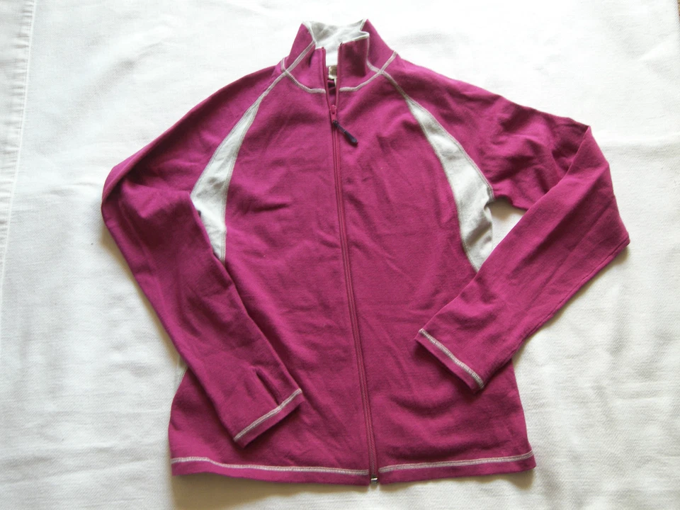 MUJER L L FRIJOL CREMALLERA ACTIVO TOP TALLA PEQUEÑA Foto 1 de 1