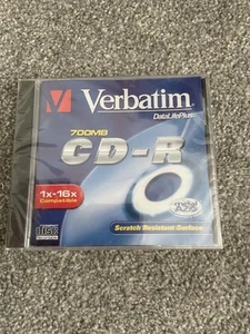 VERBATIM 700MB CD-R IN CELLOPHANE - Photo 1/2
