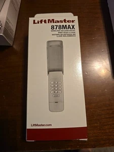 Liftmaster 878MAX Universal Keyless Wireless Entry Keypad - Picture 1 of 6
