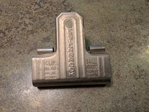 Vintage Esterbrook Clip No. 40 Metal Made In USA Ball Bearing WORKS MCM Desk - Picture 1 of 6