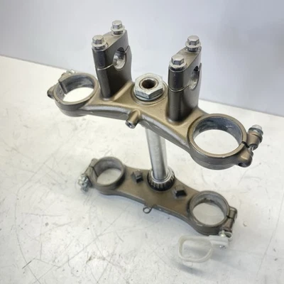 Kawasaki KX85 KX100 2009 09-13 OEM triple árbol abrazaderas cabezal de vástago de dirección Foto 1 de 4