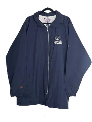 Abrigo Chaqueta De Colección Campeón Chicago Bears NFL Forrado Largo Con Capucha Para Hombres XL Foto 1 de 4