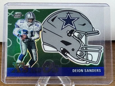 2023 Panini Contenders Optic - XS and Os Deion Sanders #XO-44 Blue /99 - Image 1 of 3
