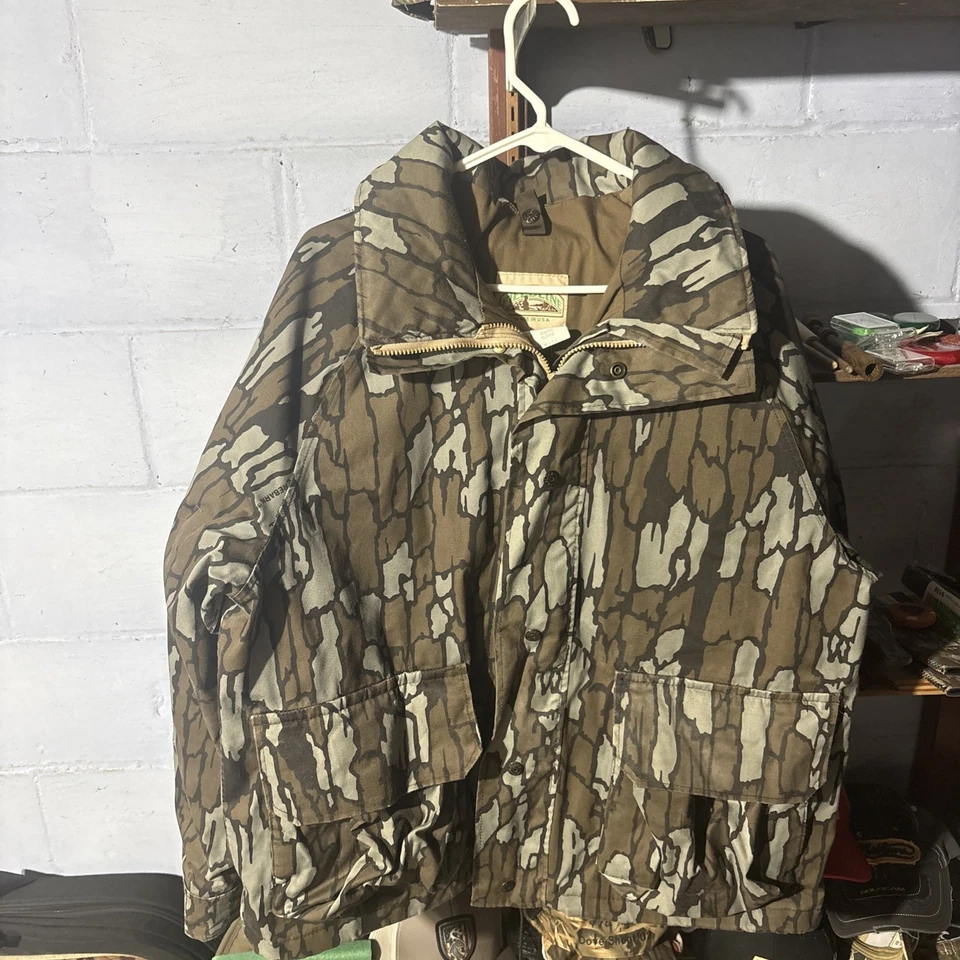 Abrigo con Capucha Trebark Field Line Camuflado Gore Tex Chaqueta de Caza XL EE. UU.   Foto 1 de 3