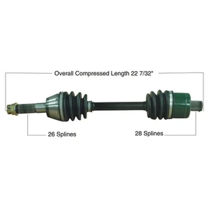 Tytaneum Rear Left Right CV Axle 813-0156 - Picture 1 of 1