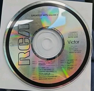 Greatest Hits, Vol. 2 by John Denver (CD) Disc. Only. Tested - Picture 1 of 1