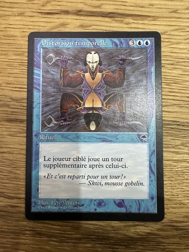 Magic Mtg Distorsion Temporelle - Time Warp - Tempête - Tempest - Photo 1/2