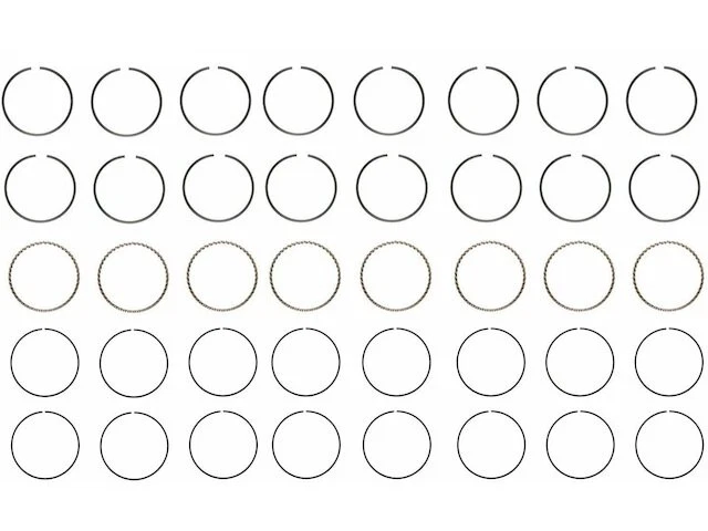 Piston Ring 76XNXQ57 for Cadillac Calais DeVille Series 62 1964 1966 1967 - Image 1 of 1