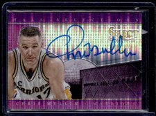 2013 Panini Select Hall Selections Purple Pulsar #1 Chris Mullin 29/38 Auto