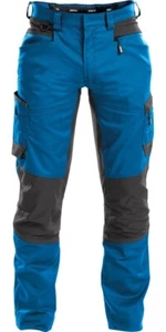 Dassy Arbeitshose mit Stretch Helix PESCO41 Azurblau/Anthrazitgrau - Bild 1 von 4