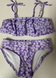 🌿  ART CLASS GIRLS' 2pc BIKINI SET, multicolor, Small (6/7) 🆕 As Shown - Picture 1 of 3